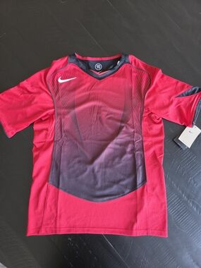 Nike Red & Black Athletic Jersey